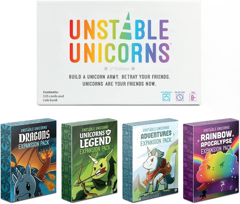 Juego de Cartas Unstable Unicorns