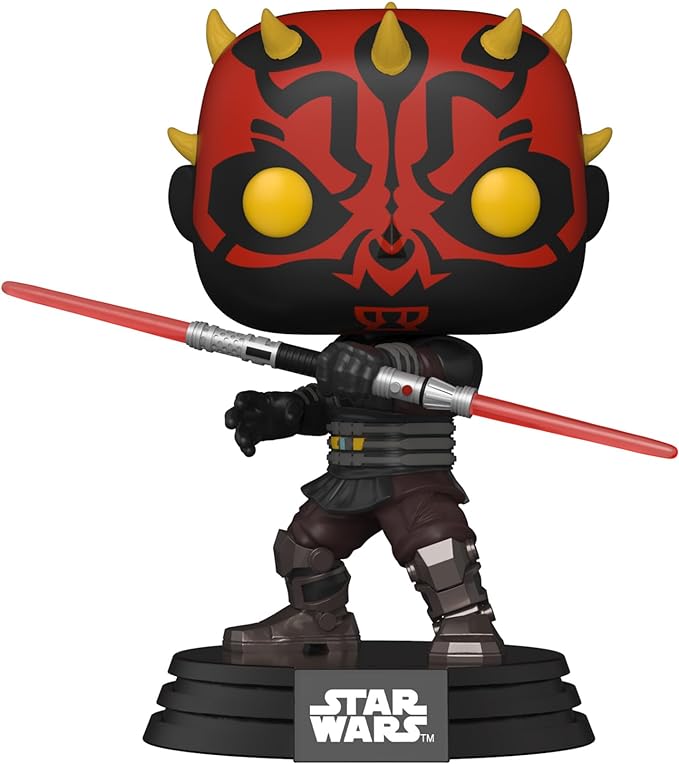 Funko Pop! Star Wars: Clone Wars - Figura de vinilo de Darth Maul