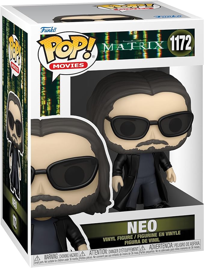 Funko POP! Movies: The Matrix Resurrections - Figura de vinilo Neo