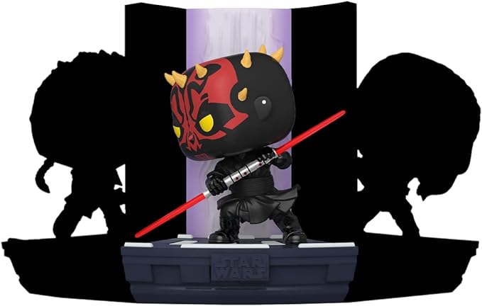 Funko Pop! Deluxe Star Wars: Duelo de los destinos - Darth Maul, exclusivo de Amazon, Figura 1 de 3