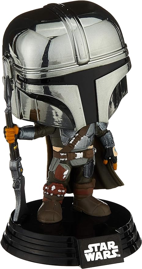 Funko Pop! Star Wars: The Mandalorian - Mandalorian (Chrome)