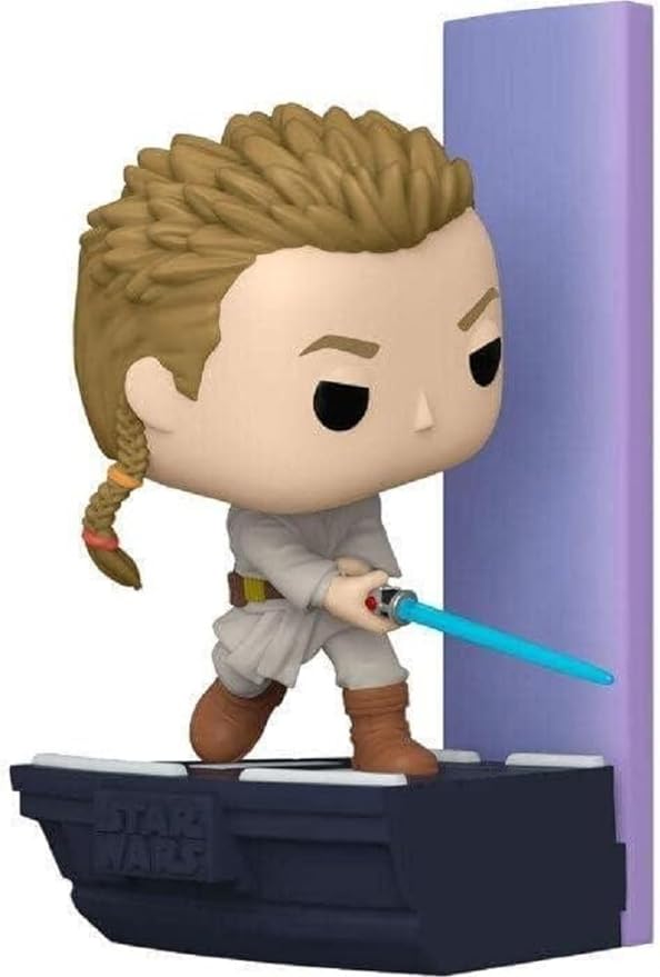 Funko Pop! Deluxe Star Wars: Duelo de los destinos - OBI-Wan Kenobi, exclusivo de Amazon, Figura 2 de 3