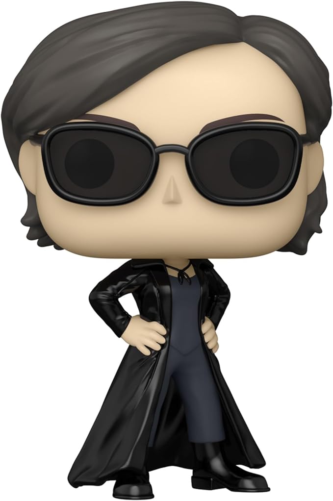 Funko Películas POP: The Matrix Resurrections Trinity - Trinidad, Multicolor, 4 pulgadas, (59254)